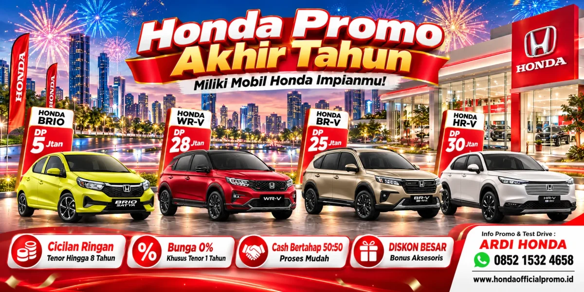 Honda Promo Akhir Tahun Banner